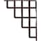 Ekena Millwork Diane Wrought Iron Bracket, (Single center brace), Antiqued Copper 1 1/2"W x 10"D x 12"H BKTM01X10X12SDIACO - alternate 6